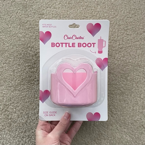 CharCharms Valentine’s Day Pink Heart Bottle Boot - Picture 5 of 15